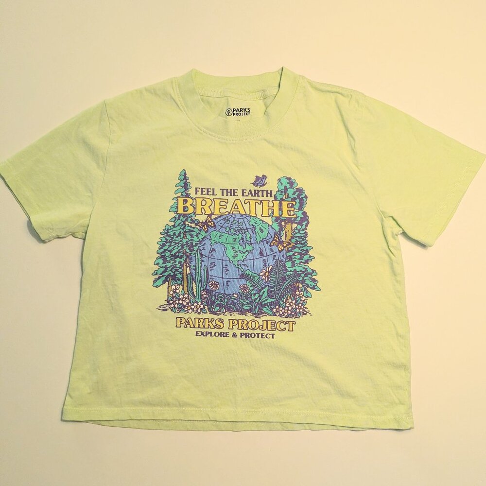 NWOT Feel The Earth Breathe Boxy Tee by PARKS PROJECT